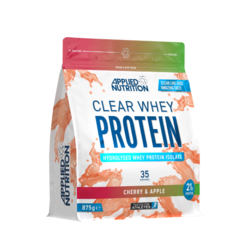 Applied Nutrition Clear Whey Protein - Hydrolyzed Whey Protein Isolate 35 Servings 875g Cherry &  Apple